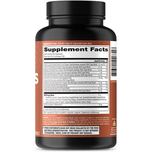 Organ Supplements by Ancient Nutrition, Grass - Fed and Wild Organ Complex Capsules 180 Count - Suppviv