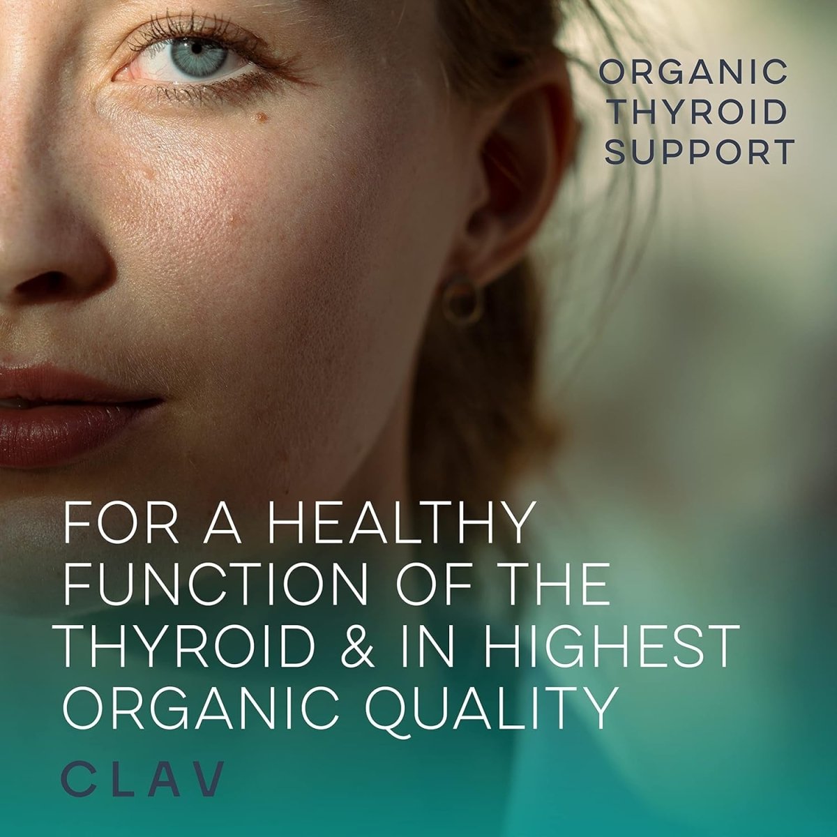 Organic Thyroid Support Natural Thyroid Supplement 120ct 1 PACK - Suppviv