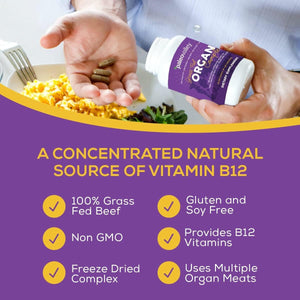 Paleovalley Grass Fed Beef Organ Complex 1 Bottle - Suppviv