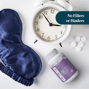 Pattern Wellness Sleep + Restore Supplement - Promotes Deep, Slow - Wave Sleep 60 Capsules - Suppviv