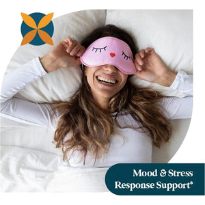 Pattern Wellness Sleep + Restore Supplement - Promotes Deep, Slow - Wave Sleep 60 Capsules - Suppviv