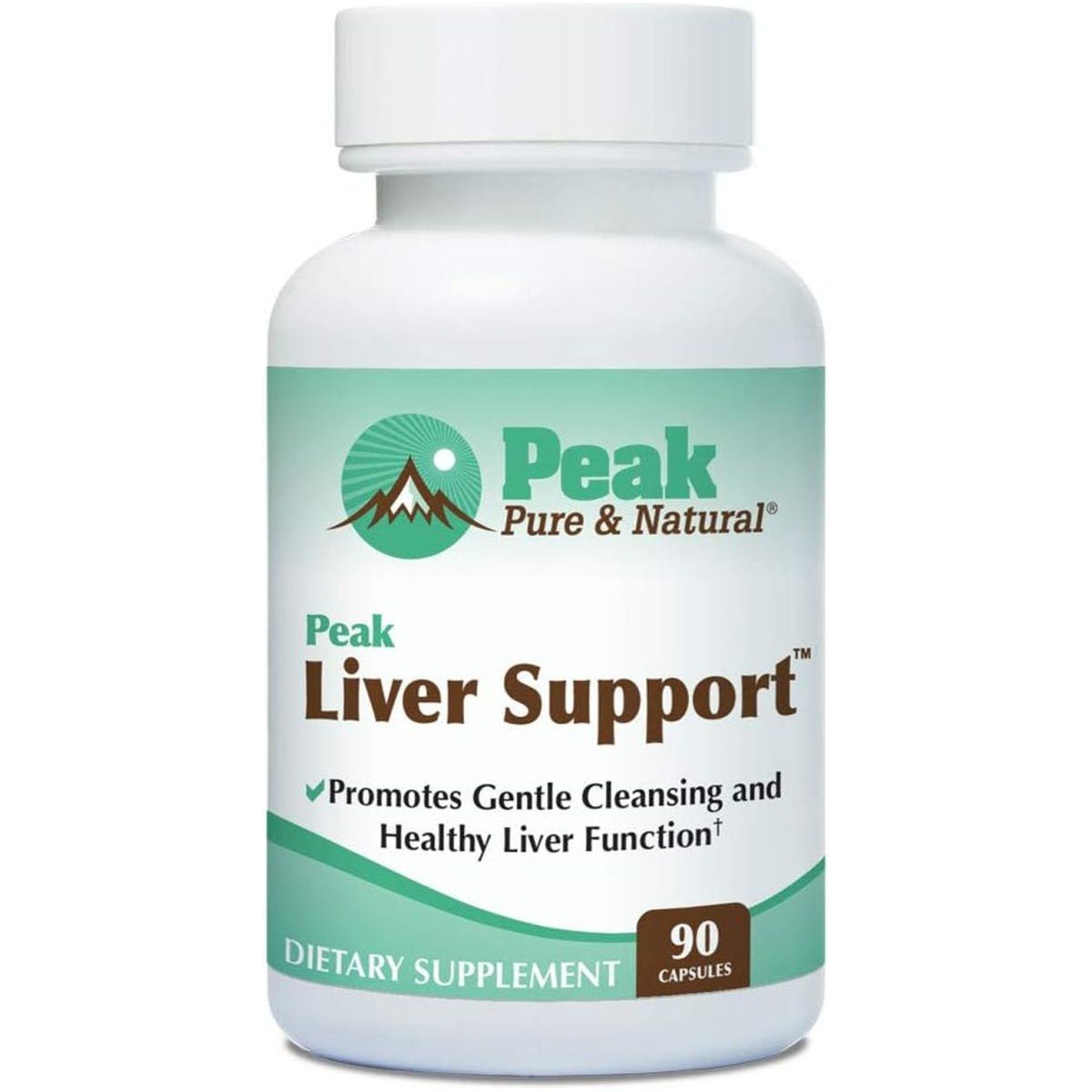 Peak Pure - Natural Peak Liver Support Milk Thistle 90 Capsules 1 PACK - Suppviv