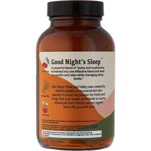 Peak + Valley Natural Sleep Aid for Adults - 90 Capsules for Deep Sleep - Suppviv