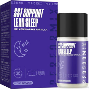 PERFORMIX - SST Support Lean Sleep - Herbal Sleep Aid Supplement 60 Capsules - Suppviv