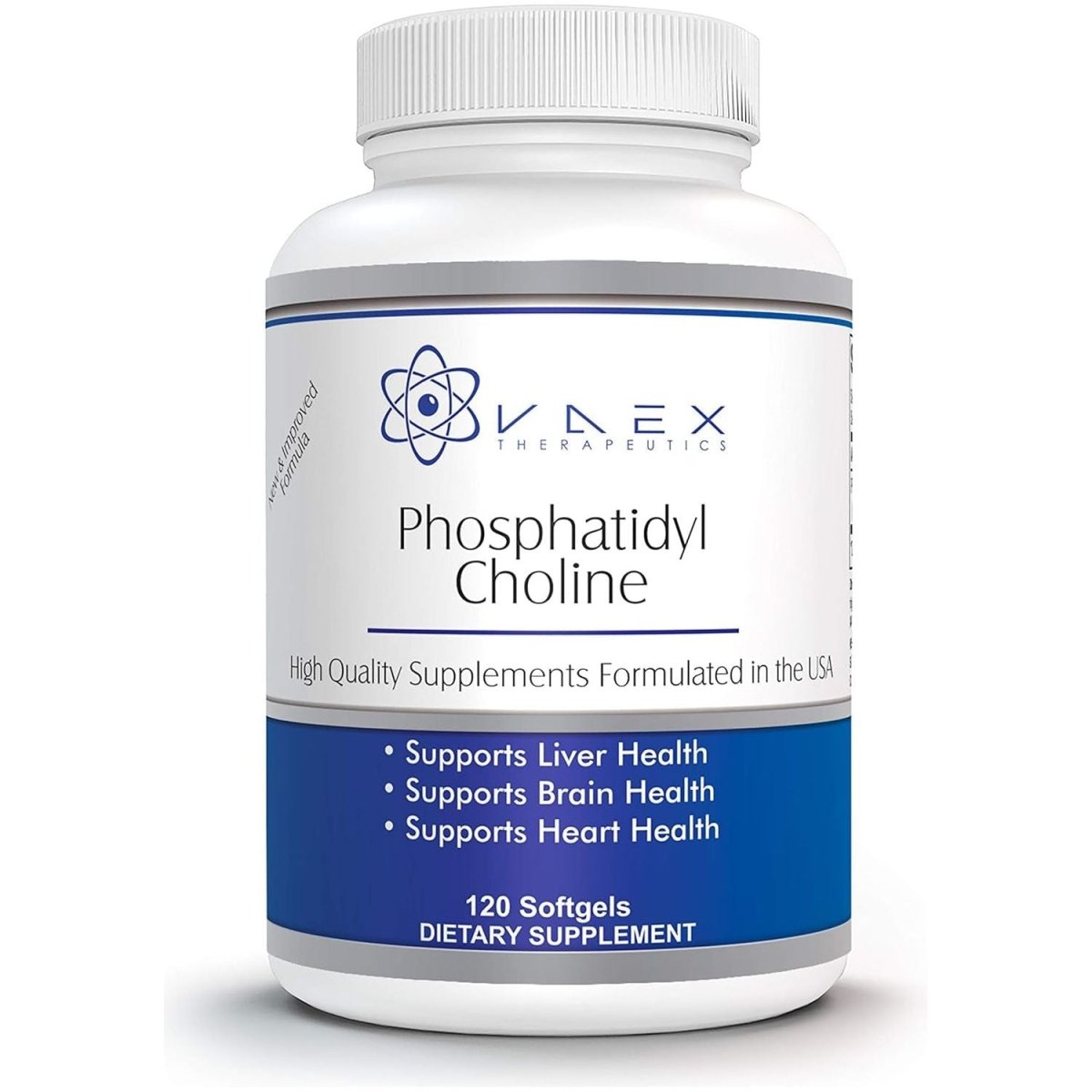 Phosphatidylcholine PC 120 Softgels for Liver and Brain Support (120) - Suppviv