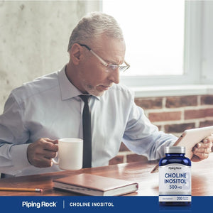 Piping Rock Choline Inositol Supplements | 500Mg | 200 Capsules | Choline Bitartrate & Myo - Inositol | Non - Gmo, Gluten Free - Suppviv