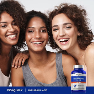 Piping Rock Hyaluronic Acid Capsules | 100Mg | 150 Count | Premium Formula | Non - Gmo, Gluten Free Supplement - Suppviv