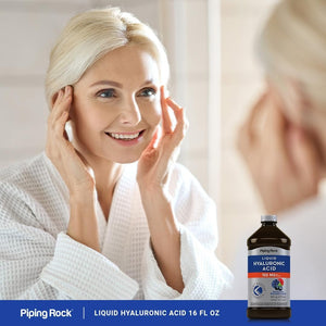 Piping Rock Hyaluronic Acid Supplements 100Mg | 16 Fl Oz | Mixed Berry Flavor - Suppviv