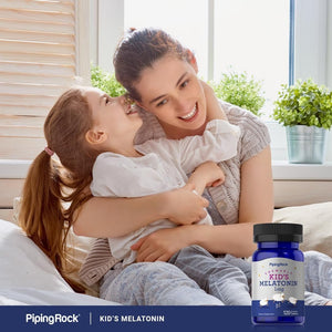 Piping Rock Kids Melatonin 1Mg - 120 Chewable Tablets - Suppviv