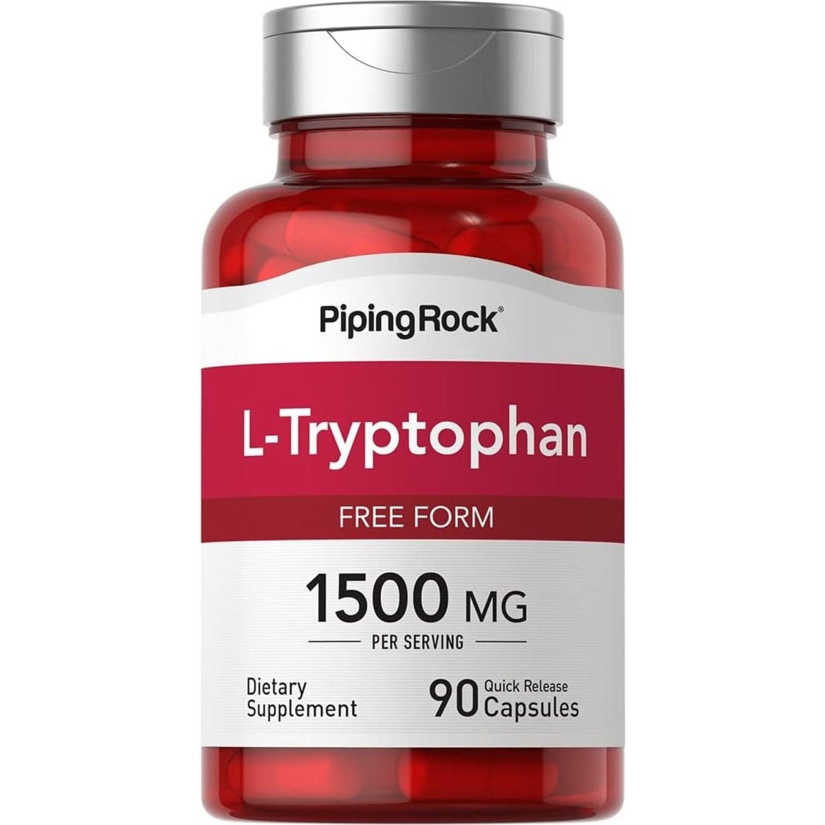Piping Rock L - Tryptophan 1500 Mg | 90 Capsules - Suppviv