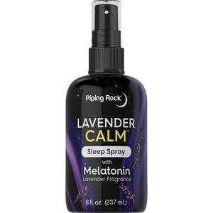Piping Rock Melatonin Sleep Spray 8 Fl Oz with Melatonin & Lavender - Suppviv