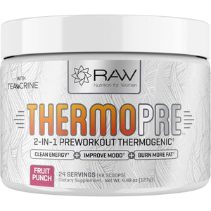 Pre Workout Thermogenic Fat Burner Powder for Women & Men- Metabolism Booster Drink 24SV.