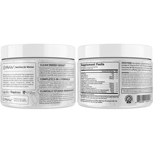 Pre Workout Thermogenic Fat Burner Powder for Women & Men- Metabolism Booster Drink 24SV.