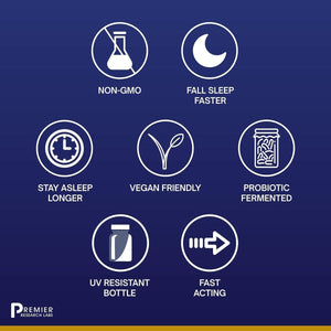 Premier Research Labs Melatonin - Nd - Fermented Melatonin 2 Fl Oz - 54 Servings - Suppviv