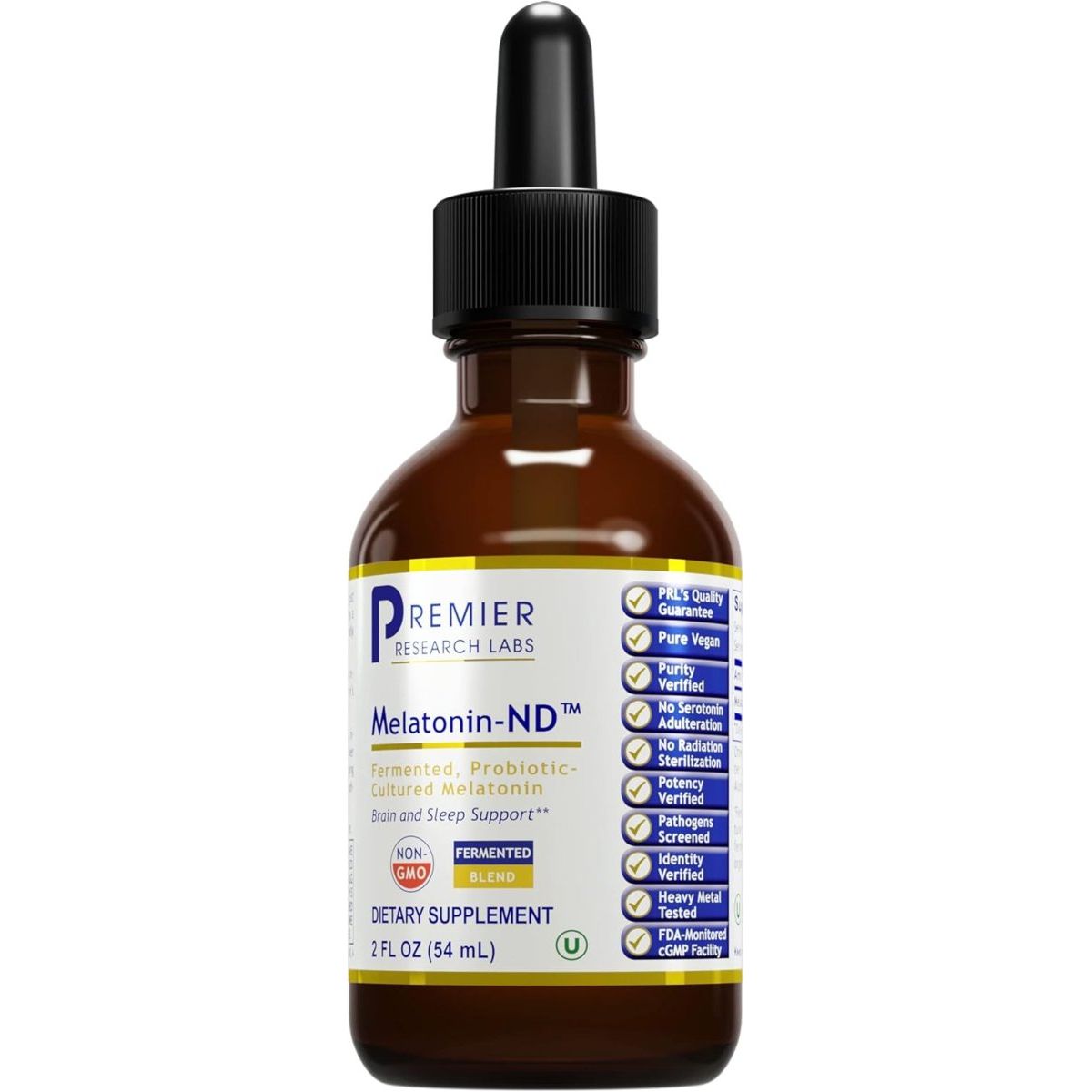 Premier Research Labs Melatonin - Nd - Fermented Melatonin 2 Fl Oz - 54 Servings - Suppviv