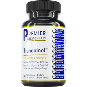 Premier Research Labs Tranquinol | Natural Sleep Aid Supplement 90 Capsules - Suppviv