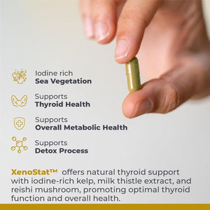 Premier Research Labs Xenostat Thyroid Support Supplement 60 Capsules - Suppviv
