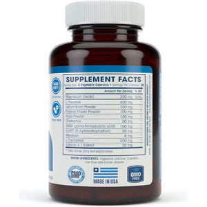 Premium Natural Sleep Aid for Adults - Effective Relief 60 Capsules - Suppviv