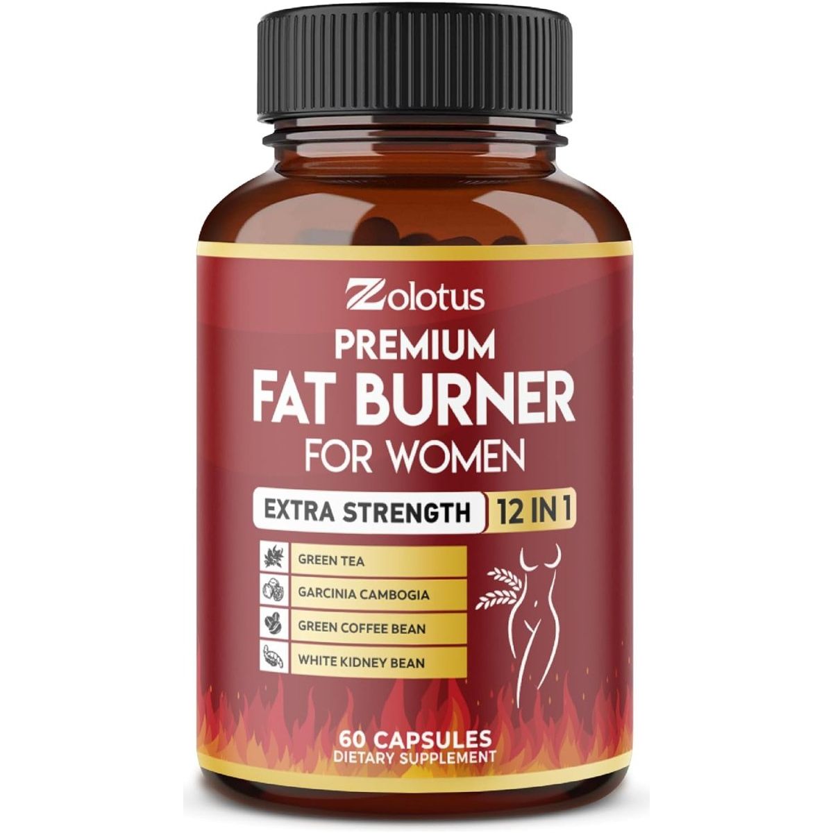 Premium Weight Loss Pills ,the Best Fat Burners for Women and Men, 2 Months Supply - Suppviv