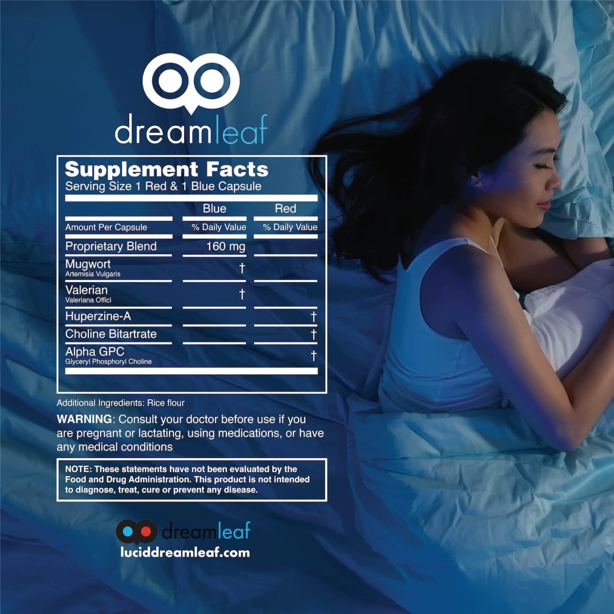 Pro - Premium Lucid Dreaming Supplement - 60 Capsules - Suppviv