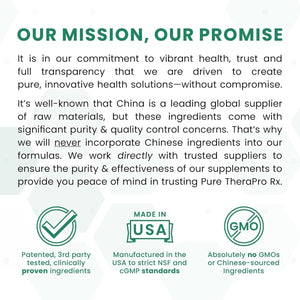 Pure Therapro Rx Just Relax Cherry - 60 Servings | Supports Relaxed Mood & Healthy Blood Pressure - Suppviv