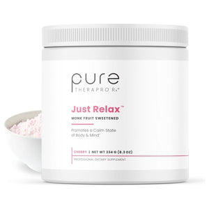 Pure Therapro Rx Just Relax Cherry - 60 Servings | Supports Relaxed Mood & Healthy Blood Pressure - Suppviv