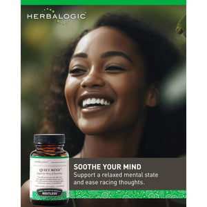 Quiet Mind Herb Capsules - Non - Sedating, Promotes a Feeling of Zen - Like Calm - Suppviv