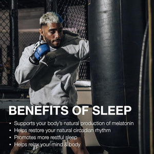 RAW Natural Sleep Aid Supplement - Relaxation Enhancer & Mood Support - 30 Servings - Suppviv