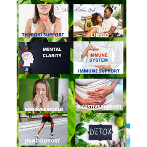 Red'S Kitchen Sink Cell Fuel 102: Sea Moss Powder | Organic Sea Moss, Bladderwrack & Burdock Root Herbal Blend 1 PACK - Suppviv