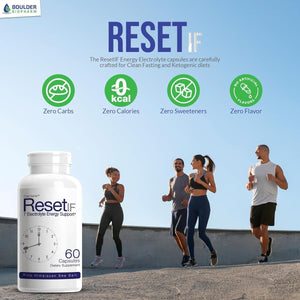 Resetif Intermittent Fasting, 7 Energy Electrolytes, 72 Trace Minerals - Suppviv