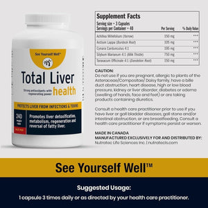 See Yourself Well Total Liver Health: Cleanse, Detox & Repair 1 PACK.