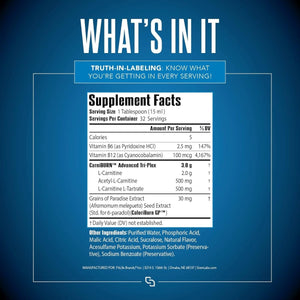 Siren Labs L - Carnitine Elite Burn Liquid Keto Fat Burner and Metabolism Activator (32 Servings) - Suppviv