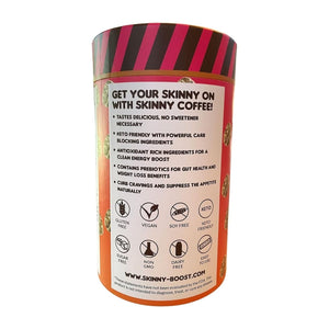 Skinny Boost Skinny Coffee - (Unflavored) Instant Sticks (28 Packets) - Suppviv