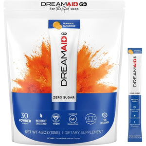 Sleep Aid Drink with Melatonin + Chamomile - Helps Adults Fall Asleep Faster 30 Count - Suppviv