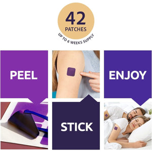 Sleep Patches for Adults - Premium Ingredients Upgraded 42 Patches Set - Suppviv