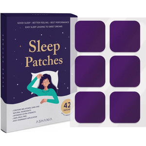 Sleep Patches for Adults - Premium Ingredients Upgraded 42 Patches Set - Suppviv