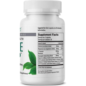 Sleep Serene Sleep Aid - for Adults - Melatonin 3Mg 60 Capsules - Suppviv