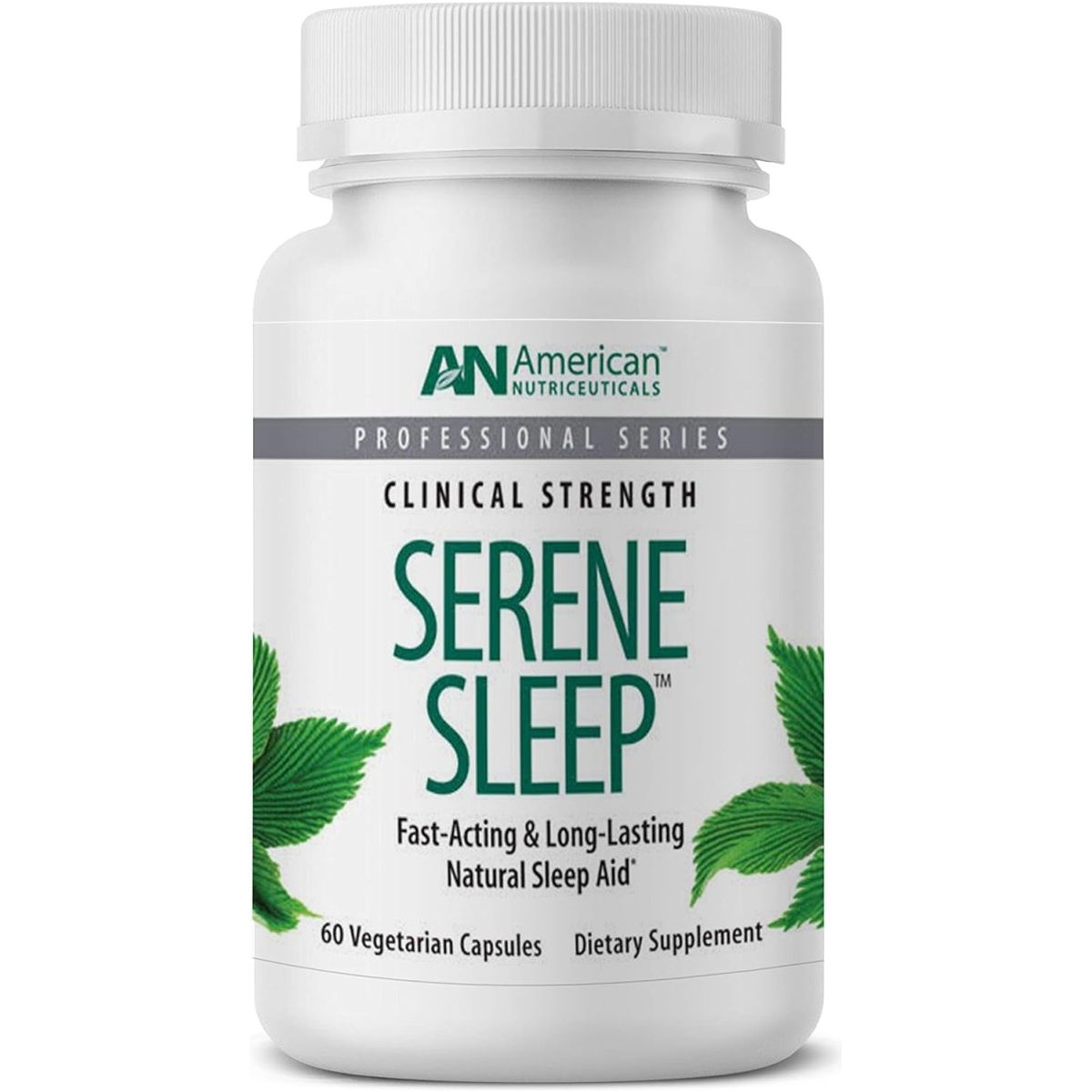 Sleep Serene Sleep Aid - for Adults - Melatonin 3Mg 60 Capsules - Suppviv