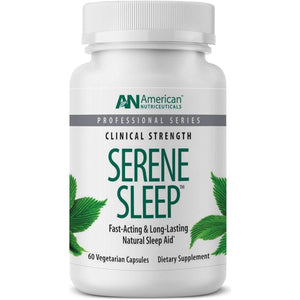 Sleep Serene Sleep Aid - for Adults - Melatonin 3Mg 60 Capsules - Suppviv