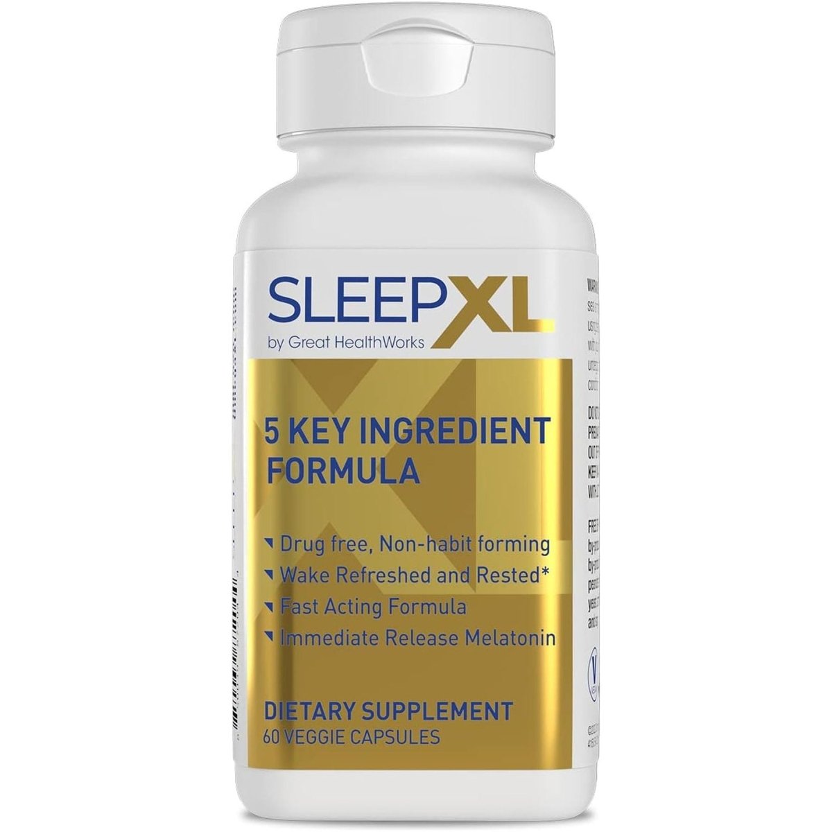 Sleepxl Sleep Supplement Non - Habit - Forming Formula (60 Capsules) - Suppviv