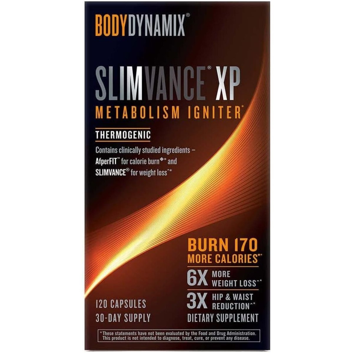 Slimvance XP Thermogenic Supplements | Supports Weight Loss and Fat Burning Goals | 120 Capsules - Suppviv