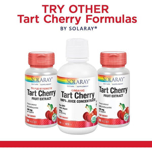 Solaray Tart Cherry & Celery Seed - Muscle Recovery & Sleep Support | 60 Vegcaps - Suppviv