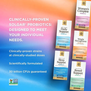 Solgar Advanced Sleep Support Probiotic with GABA & Melatonin 30 Capsules - Suppviv