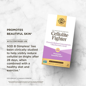 Solgar Cellulite Fighter Age - Defying Nutrition for Women—Promote Beautiful Skin 30 Servings - Suppviv