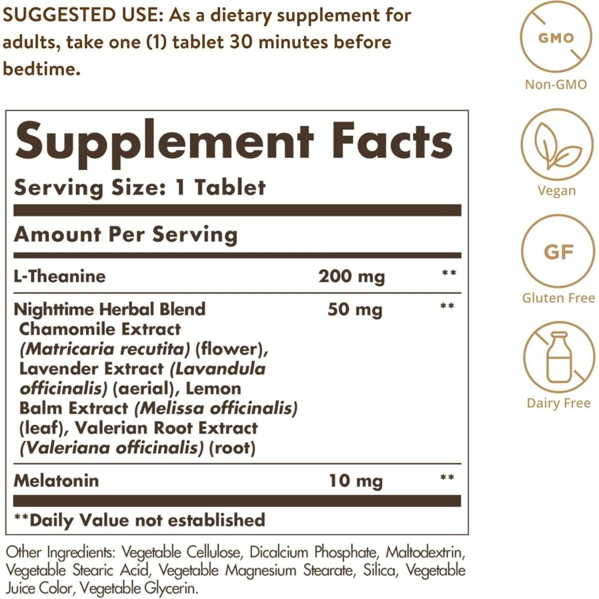 Solgar Triple Action Sleep - 90 Tri - Layer Tablets 90 Servings - Suppviv