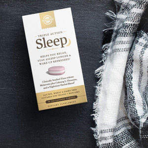 Solgar Triple Action Sleep - 90 Tri - Layer Tablets 90 Servings - Suppviv