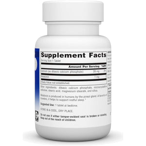 Source Naturals Melatonin 1 Mg - 100 Tablets - Suppviv