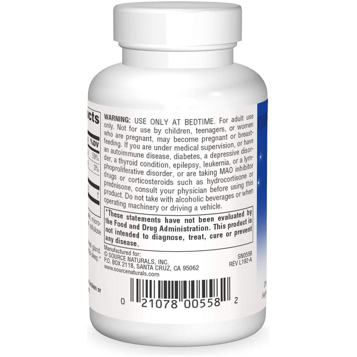 Source Naturals Melatonin 5 Mg - 240 Tablets - Suppviv