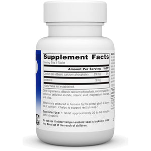 Source Naturals Sleep Science Melatonin* - 3 Mg, 60 Tablets - Suppviv