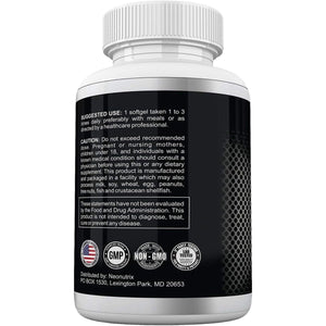 Soy Lecithin Capsules 1200Mg (One a Day, 100 Softgels) Immune Support Supplement by Neonutrix - Suppviv